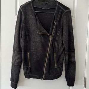 Cyrus angled zip up jacket/sweater